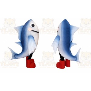 Fish Mascot Costume for Adults Custom Logo Party Character Suit