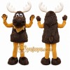 Moose Mascot Costume for Adults Custom Logo Party Character Suit