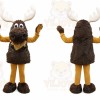 Moose Mascot Costume for Adults Custom Logo Party Character Suit