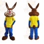 Rabbit Mascot Costume for Adults Custom Logo Party Character Suit