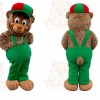 Bear Mascot Costume for Adults Custom Logo Party Character Suit