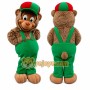 Monkey Mascot Costume for Adults Custom Logo Party Character Suit