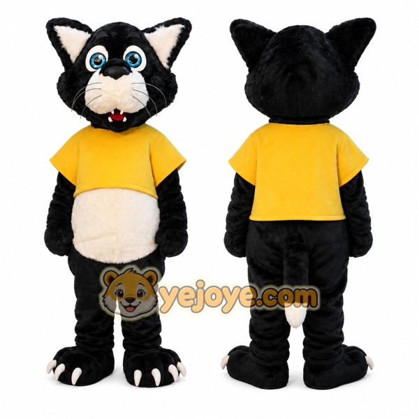 Cat Mascot Costume for Adults Custom Logo Party Character Suit