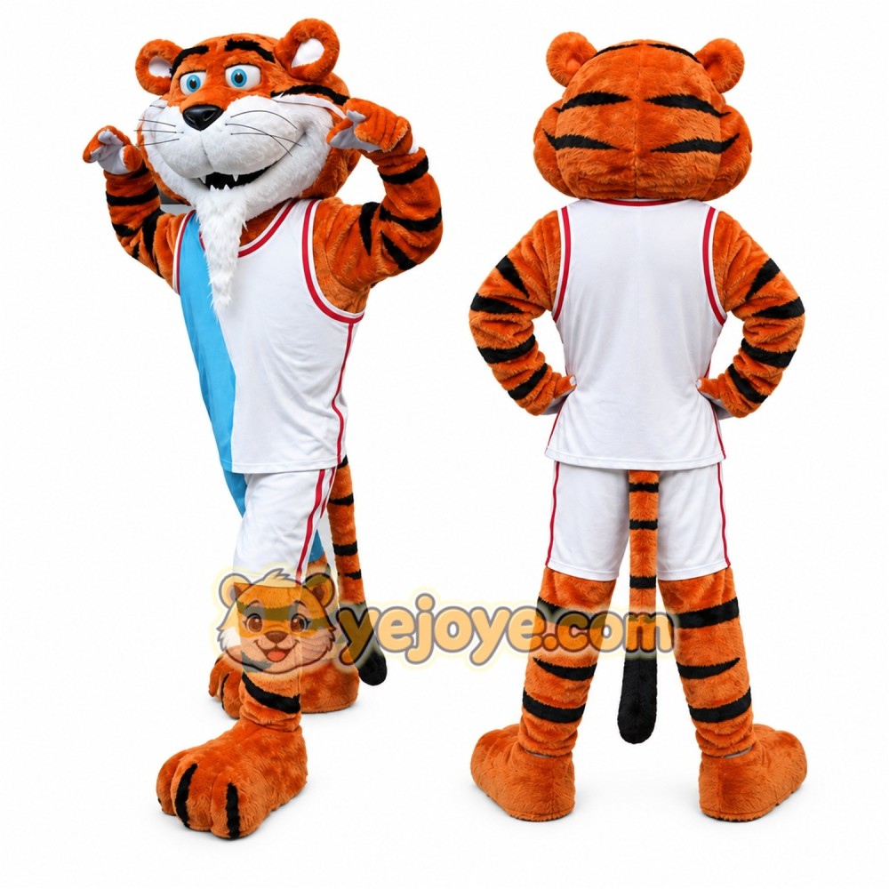 Tiger Mascot Costume for Adults Custom Logo Party Character Suit