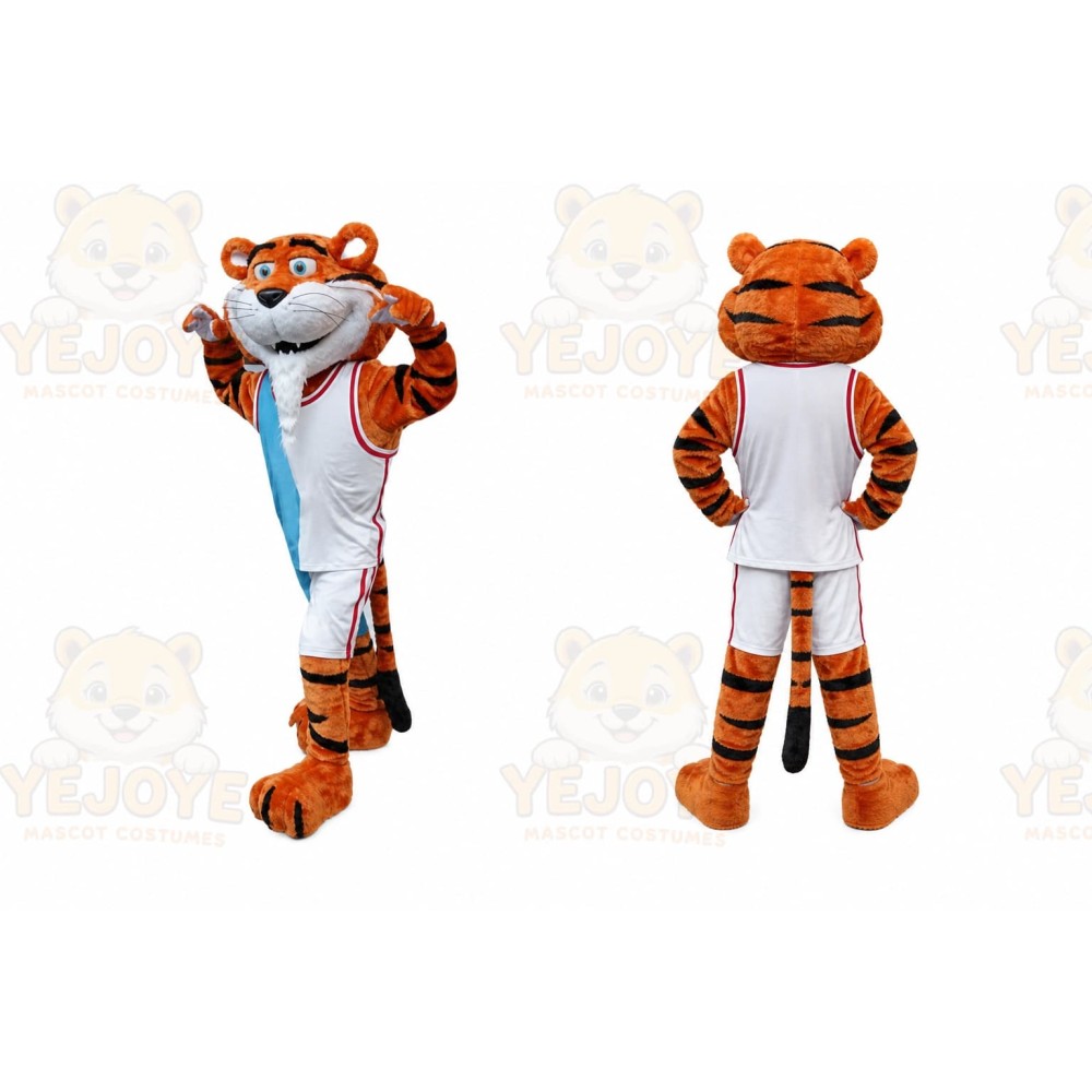 Tiger Mascot Costume for Adults Custom Logo Party Character Suit