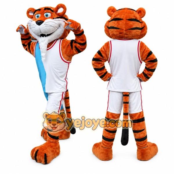Tiger Mascot Costume for Adults Custom Logo Party Character Suit
