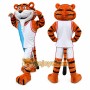 Tiger Mascot Costume for Adults Custom Logo Party Character Suit