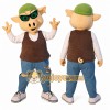 Pig Mascot Costume for Adults Custom Logo Party Character Suit