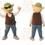 Pig Mascot Costume for Adults Custom Logo Party Character Suit
