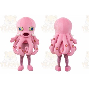 Octopus Mascot Costume for Adults Custom Logo Party Character Suit