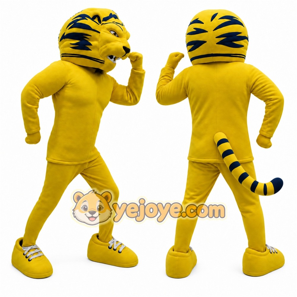 Tiger Mascot Costume for Adults Custom Logo Party Character Suit Tiger Mascot Costume for Adults Custom Logo Party Character Suit