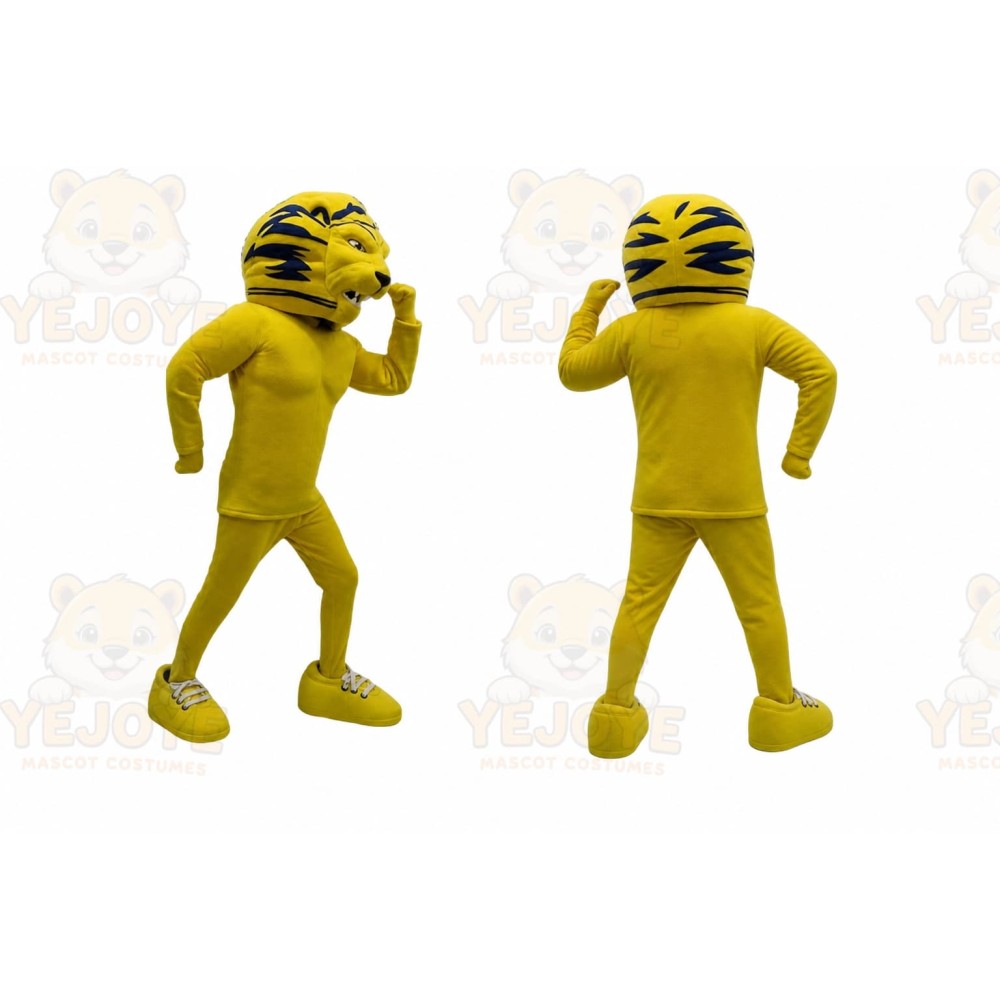 Tiger Mascot Costume for Adults Custom Logo Party Character Suit