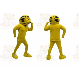 Tiger Mascot Costume for Adults Custom Logo Party Character Suit
