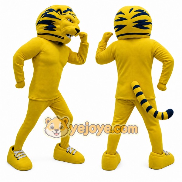 Tiger Mascot Costume for Adults Custom Logo Party Character Suit
