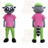 Raccoon Mascot Costume for Adults Custom Logo Party Character Suit