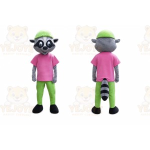 Raccoon Mascot Costume for Adults Custom Logo Party Character Suit