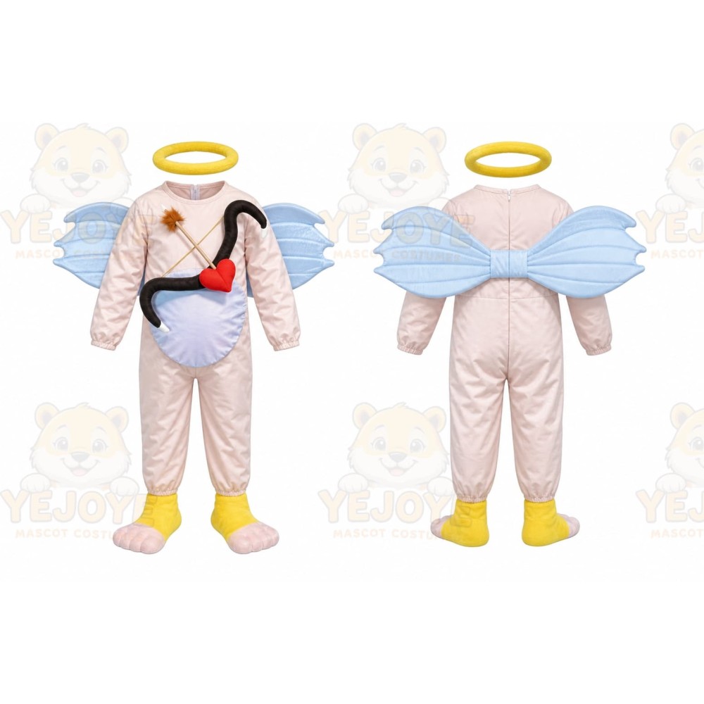 Angel Mascot Costume for Adults Custom Logo Party Character Suit