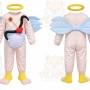 Angel Mascot Costume for Adults Custom Logo Party Character Suit