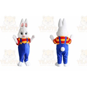 Rabbit Mascot Costume for Adults Custom Logo Party Character Suit