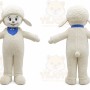 Lamb Mascot Costume for Adults Custom Logo Party Character Suit