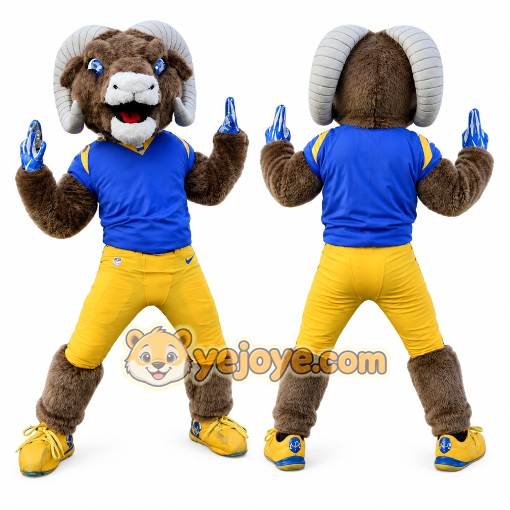 Ram Mascot Costume for Adults Custom Logo Party Character Suit Ram Mascot Costume for Adults Custom Logo Party Character Suit
