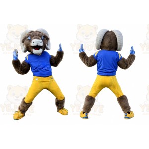 Ram Mascot Costume for Adults Custom Logo Party Character Suit