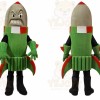 Rocket Mascot Costume for Adults Custom Logo Party Character Suit