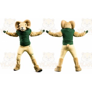 Ram Mascot Costume for Adults Custom Logo Party Character Suit