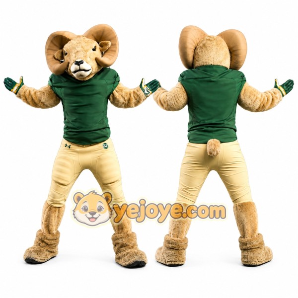 Ram Mascot Costume for Adults Custom Logo Party Character Suit