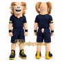 Ram Mascot Costume for Adults Custom Logo Party Character Suit