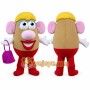 Potato Head Mascot Costume for Adults Custom Logo Party Character Suit