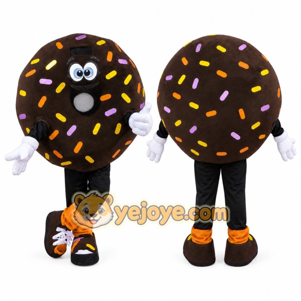 Donut Mascot Costume for Adults Custom Logo Party Character Suit