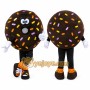 Donut Mascot Costume for Adults Custom Logo Party Character Suit
