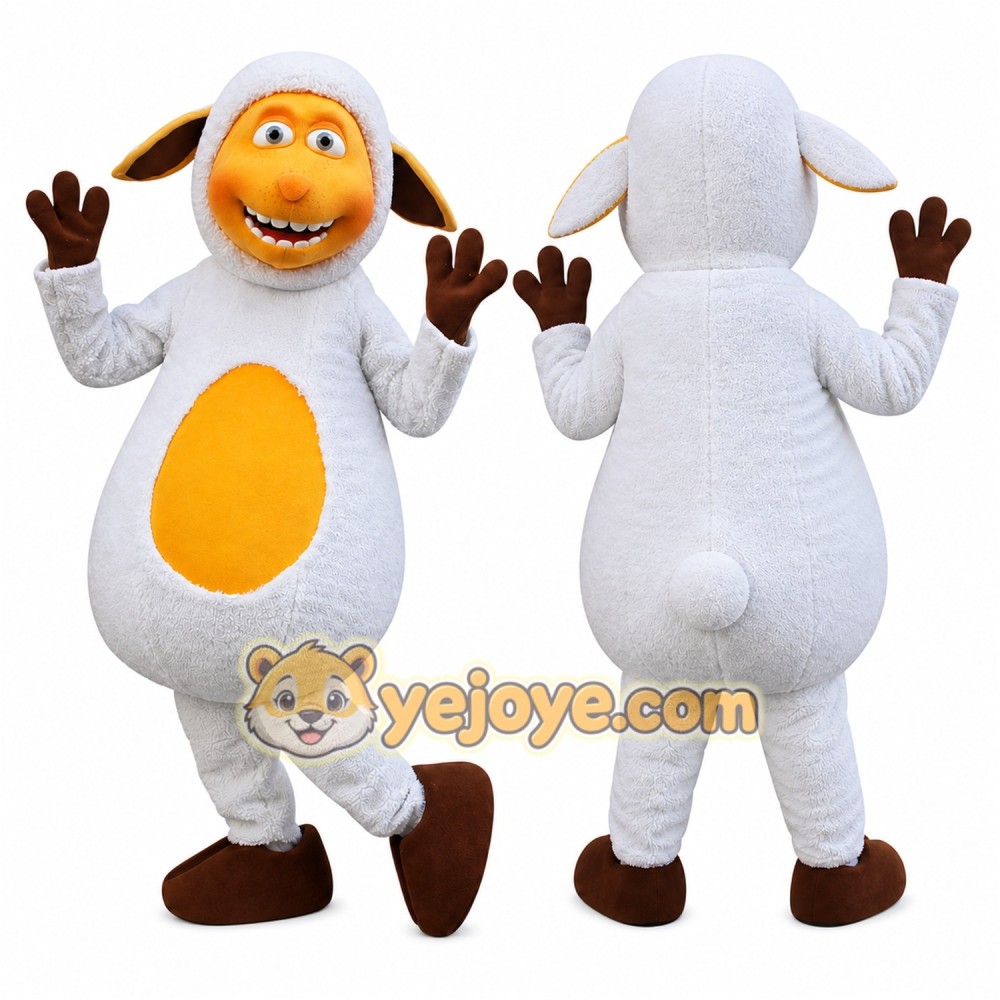 Sheep Mascot Costume for Adults Custom Logo Party Character Suit Sheep Mascot Costume for Adults Custom Logo Party Character Suit