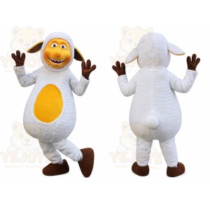 Sheep Mascot Costume for Adults Custom Logo Party Character Suit