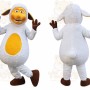Sheep Mascot Costume for Adults Custom Logo Party Character Suit