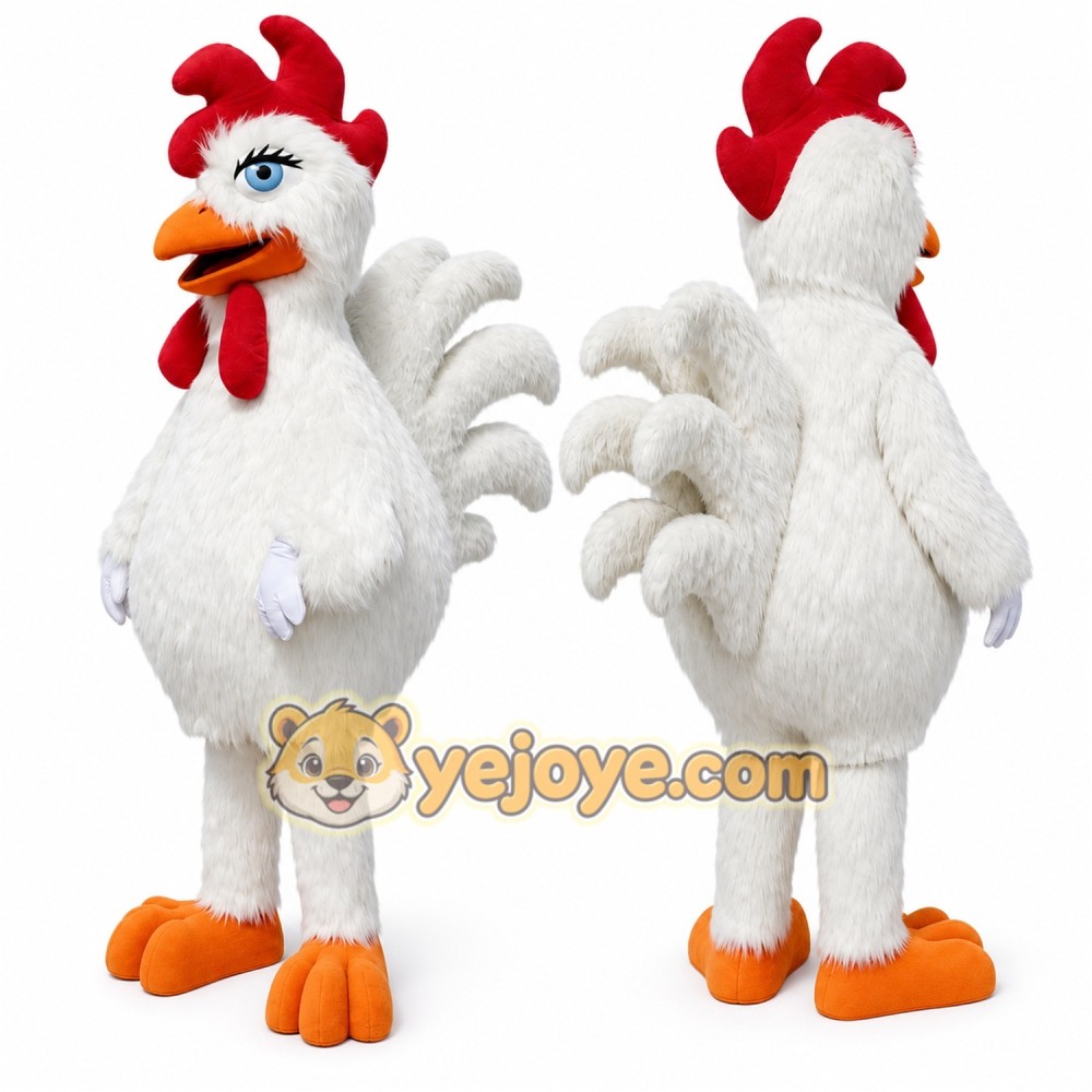Chicken Mascot Costume for Adults Custom Logo Party Character Suit Chicken Mascot Costume for Adults Custom Logo Party Character Suit