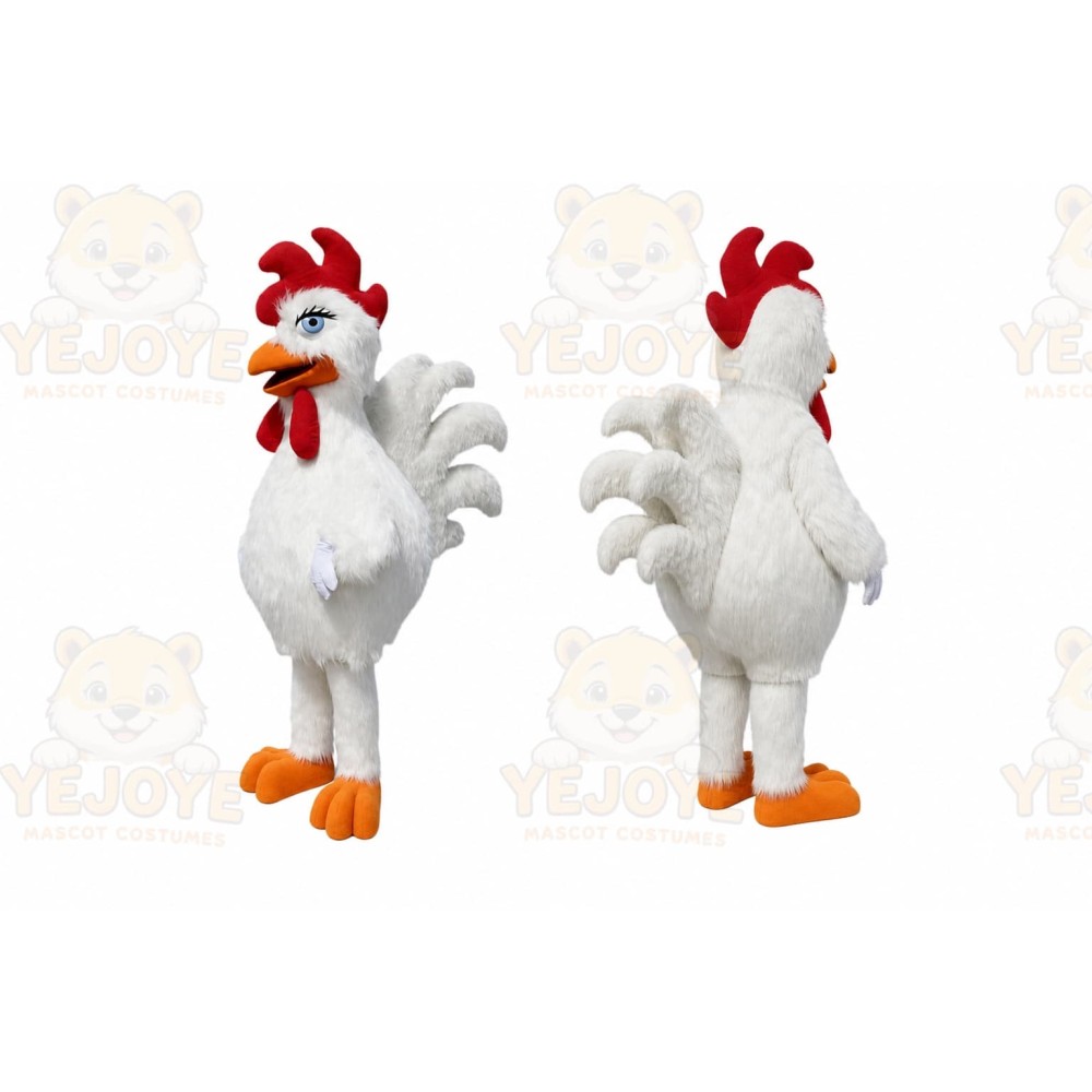 Chicken Mascot Costume for Adults Custom Logo Party Character Suit