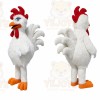 Chicken Mascot Costume for Adults Custom Logo Party Character Suit