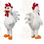Chicken Mascot Costume for Adults Custom Logo Party Character Suit