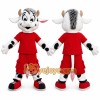 Cow Mascot Costume for Adults Custom Logo Party Character Suit