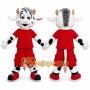 Cow Mascot Costume for Adults Custom Logo Party Character Suit