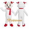 Sheep Girl Mascot Costume for Adults Custom Logo Party Character Suit Sheep Girl Mascot Costume for Adults Custom Logo Party Character Suit
