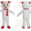 Sheep Girl Mascot Costume for Adults Custom Logo Party Character Suit