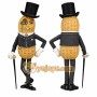 Peanut Mascot Costume for Adults Custom Logo Party Character Suit