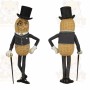 Peanut Mascot Costume for Adults Custom Logo Party Character Suit