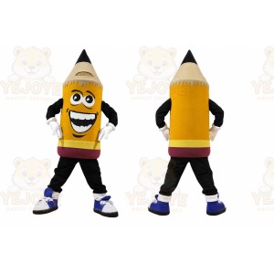 Pencil Mascot Costume for Adults Custom Logo Party Character Suit