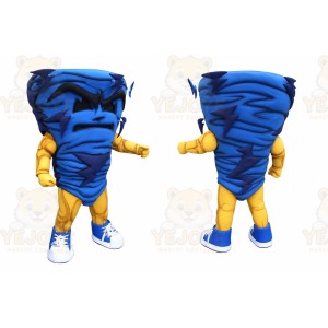 tornado mascot Mascot Costume for Adults Custom Logo Party Character Suit