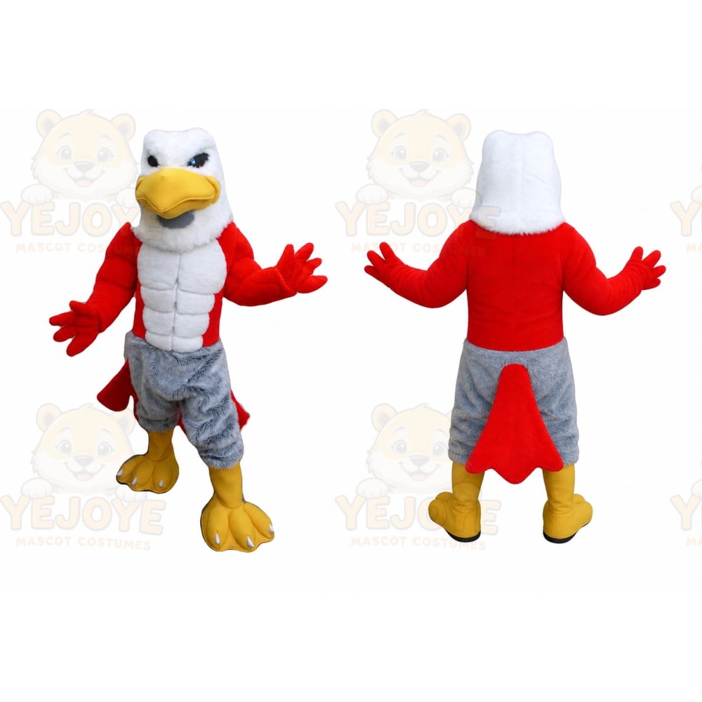 Eagle Mascot Costume for Adults Custom Logo Party Character Suit