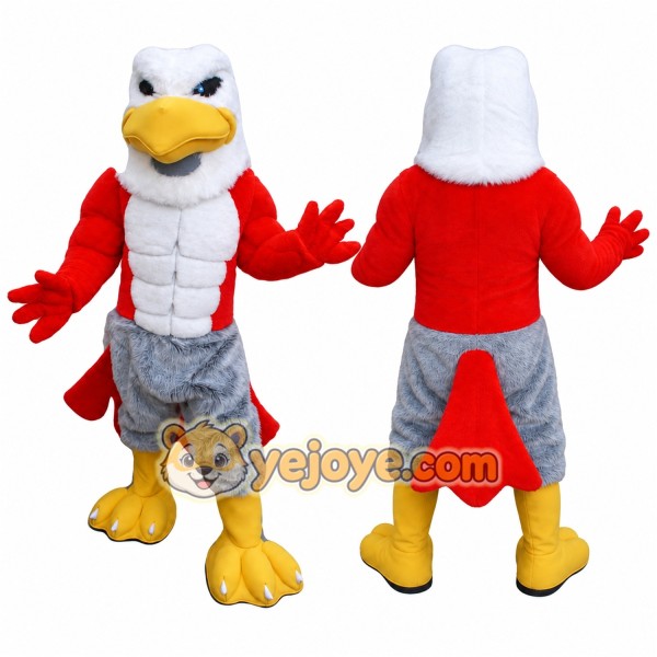Eagle Mascot Costume for Adults Custom Logo Party Character Suit